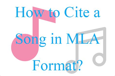 how to cite music in mla: exploring the nuances of musical citation styles