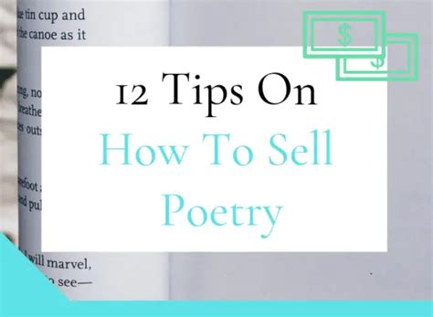 how to sell poetry: finding the right audience for your verse