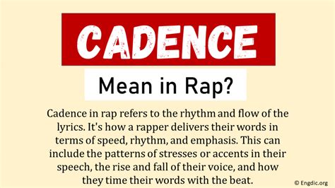 what does cadence mean in music what is the impact of rhythm on poetry