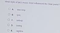 What Style of Jazz Music Most Influenced the Beat Poets: A Detailed Exploration